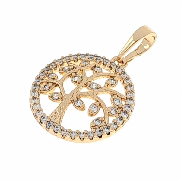gold pendant 18k shiny xuping
