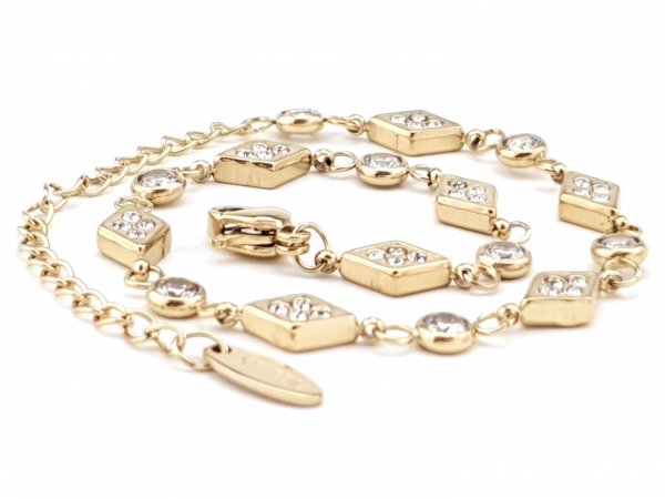 BRACELET GOLD CELEBRITY STAINLESS STEEL
