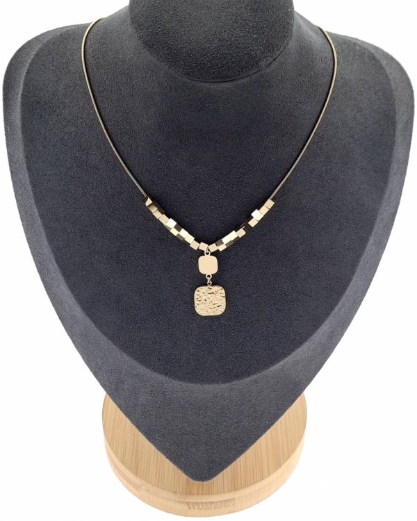 GOLD CHAIN NECKLACE celebrity STAINLESS STEEL
