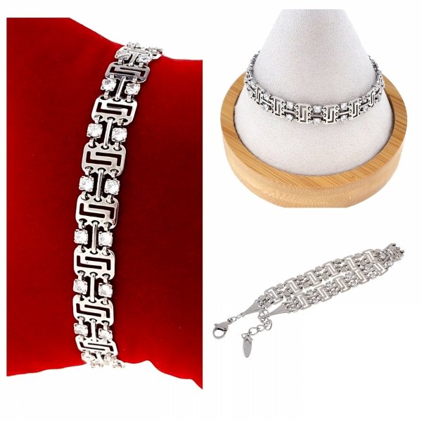 gold bracelet for a gold-plated leg