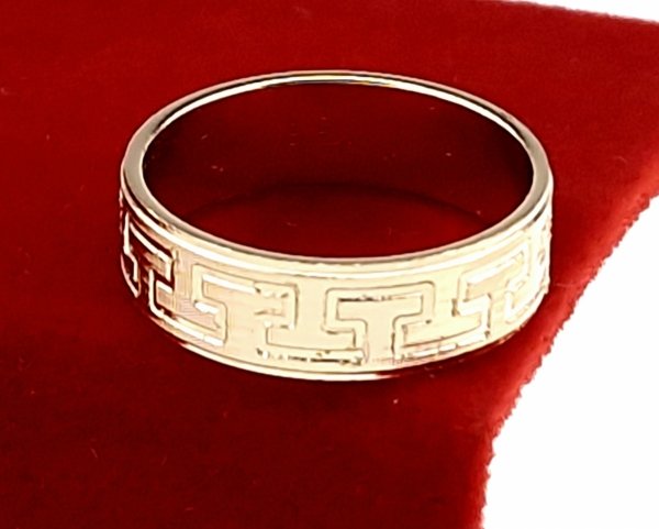 gold ring 18,60mm. gold-plated engagement xuping