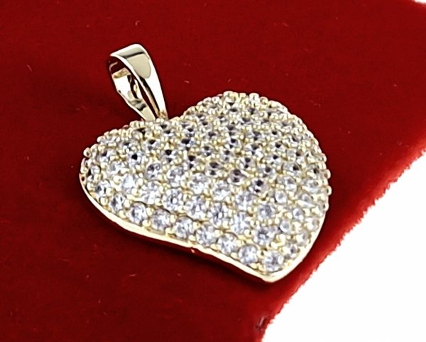 gold pendant 18k shiny xuping