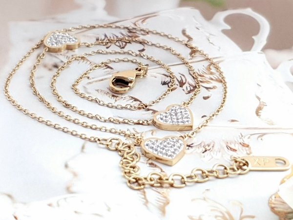 GOLD CHAIN NECKLACE celebrity STAINLESS STEEL