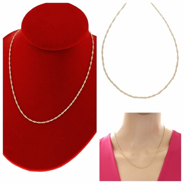gold gilded chain 18k xuping
