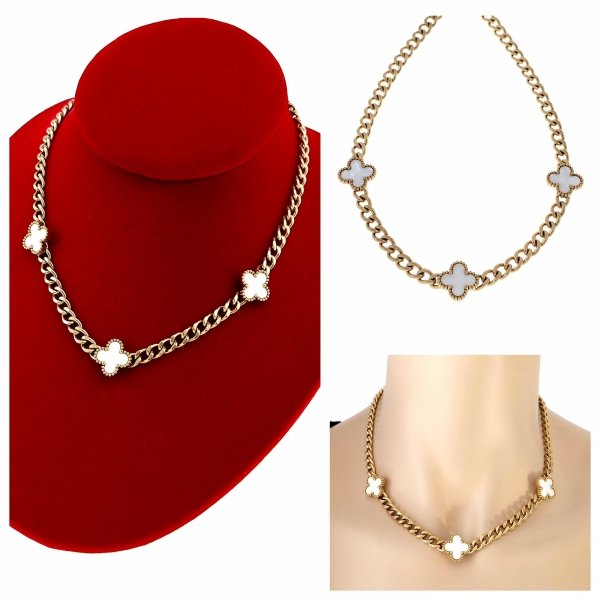 GOLD CHAIN NECKLACE celebrity STAINLESS STEEL