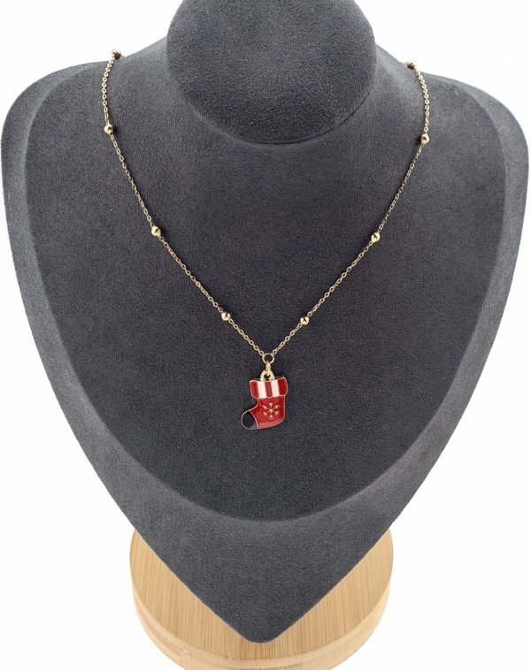 GOLD CHAIN NECKLACE celebrity STAINLESS STEEL