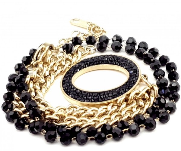 GOLD CHAIN NECKLACE celebrity STAINLESS STEEL