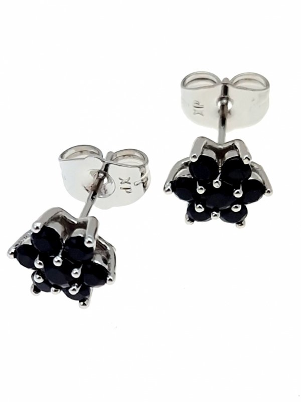 gold plated earrings with exclusive cubic zirconia