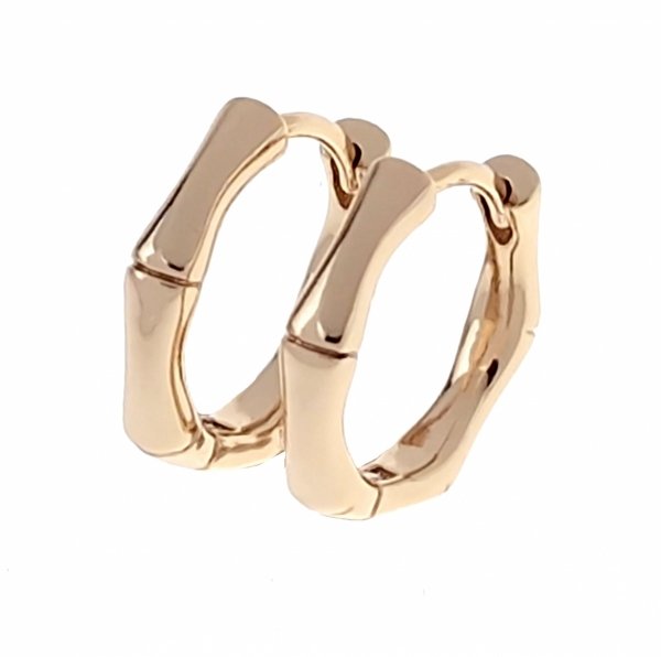 gold plated earrings with exclusive cubic zirconia