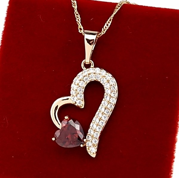 gold pendant 18k shiny xuping