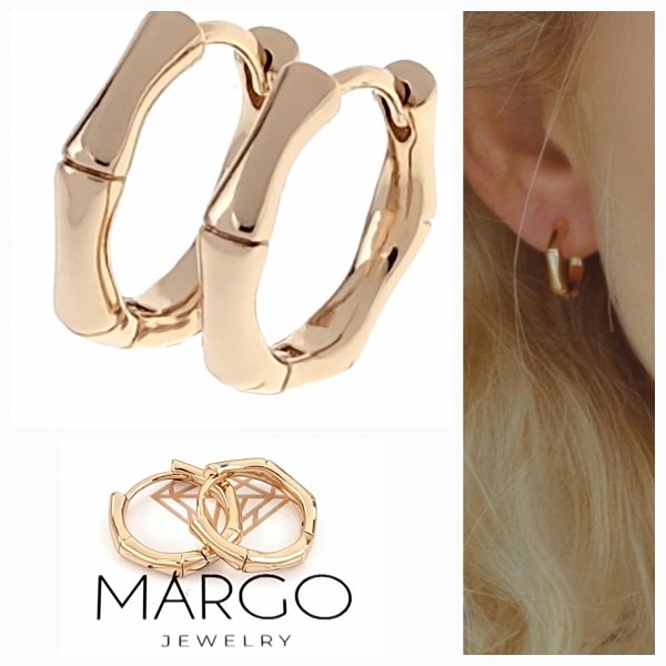 gold plated earrings with exclusive cubic zirconia
