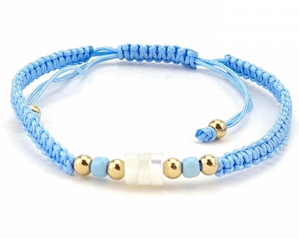 GOLD BRACELET STAINLESS STEEL STRING