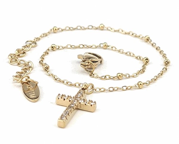 BRACELET GOLD CELEBRITY STAINLESS STEEL