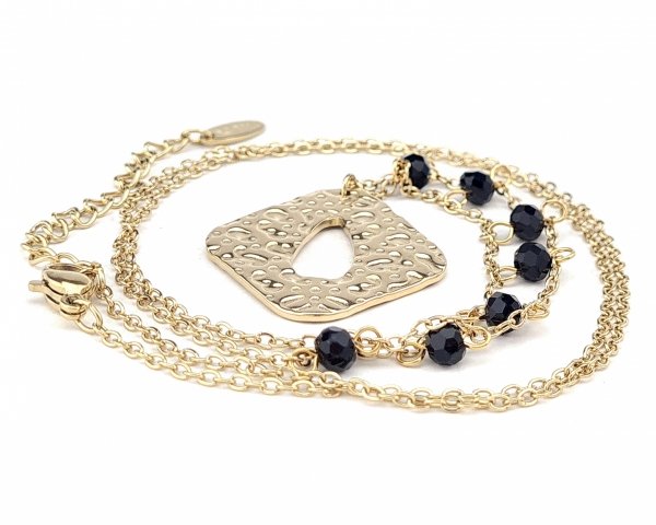 GOLD CHAIN NECKLACE celebrity STAINLESS STEEL
