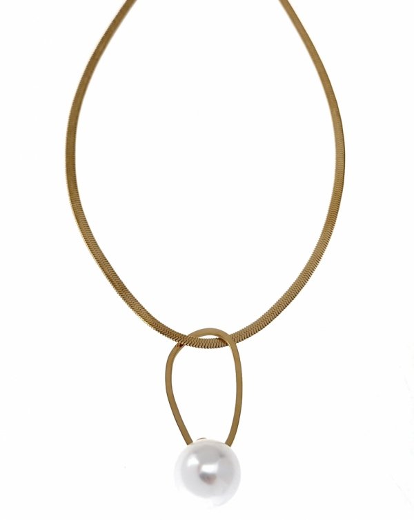 GOLD CHAIN NECKLACE celebrity STAINLESS STEEL