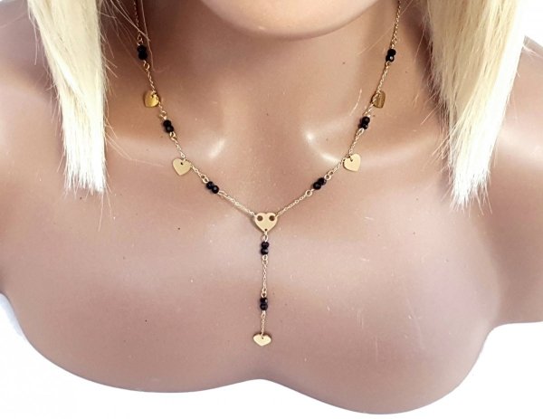 GOLD CHAIN NECKLACE celebrity STAINLESS STEEL