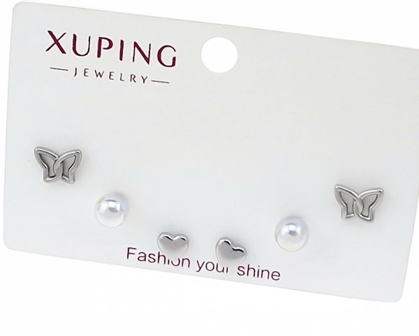gold plated earrings with exclusive cubic zirconia