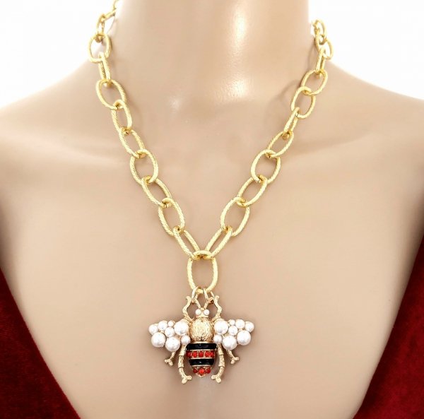 Gold Chain Celebrity Gold Plated Necklace 18K XUPING