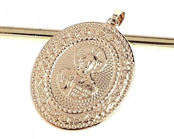 gold pendant 18k shiny xuping