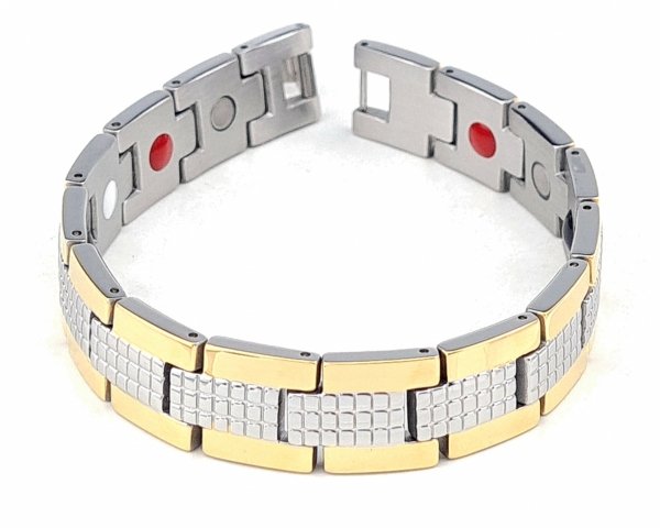 BRACELET GOLD CELEBRITY STAINLESS STEEL