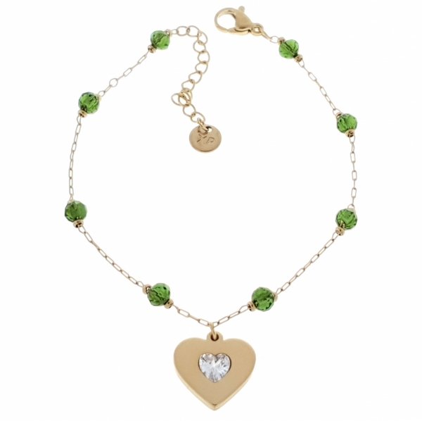 BRACELET GOLD CELEBRITY STAINLESS STEEL