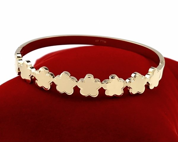 BRACELET GOLD CELEBRITY STAINLESS STEEL