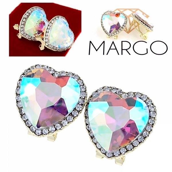 gold plated earrings with exclusive cubic zirconia