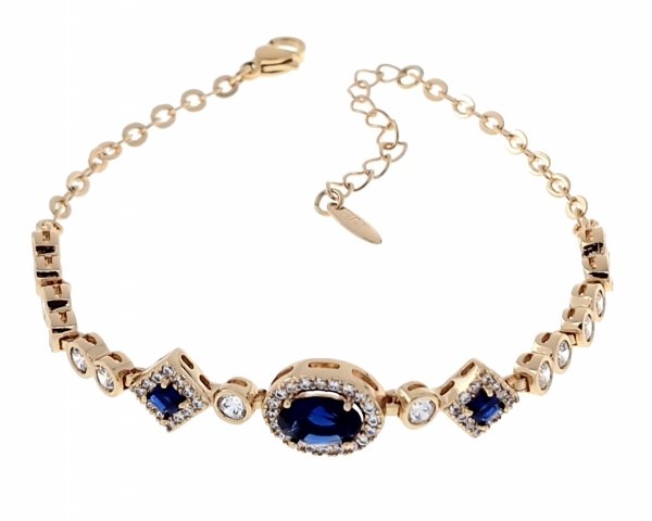 gold bracelet for a gold-plated leg