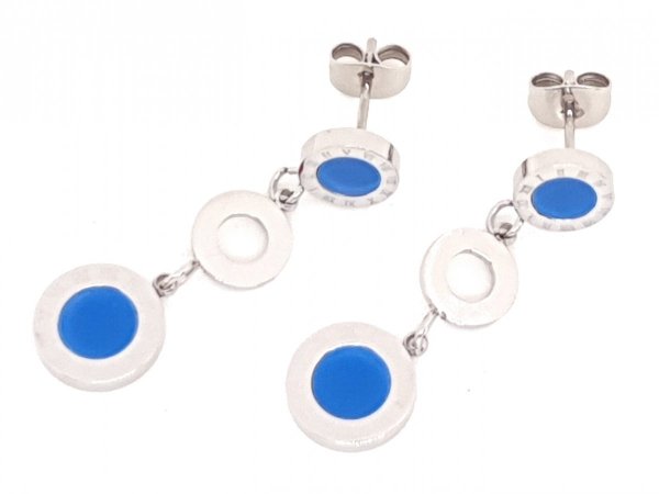 gold earrings made of stainless steel