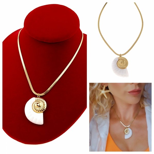GOLD CHAIN NECKLACE celebrity STAINLESS STEEL