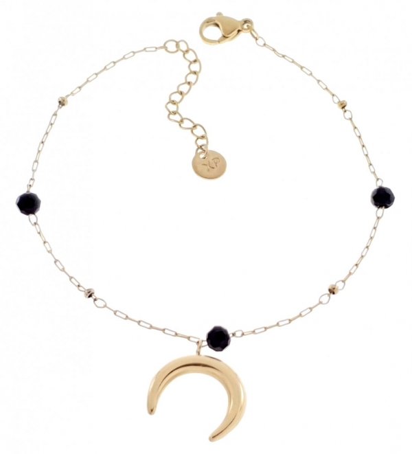 BRACELET GOLD CELEBRITY STAINLESS STEEL