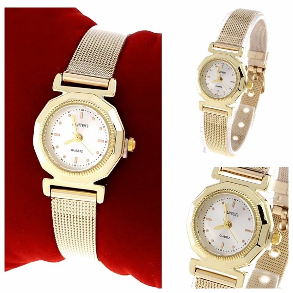 Women's watch golden kurren stainless steel