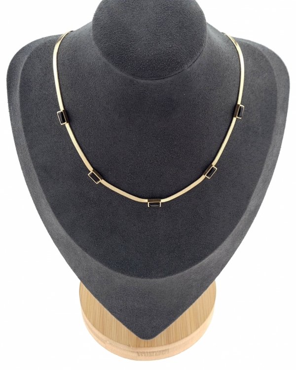 GOLD CHAIN NECKLACE celebrity STAINLESS STEEL