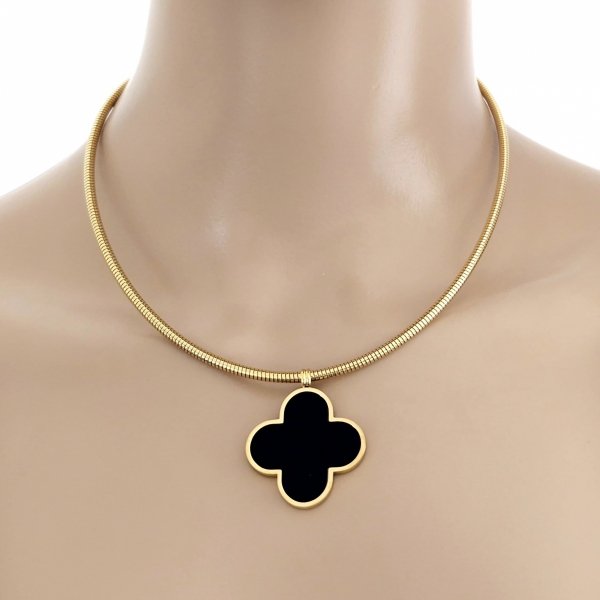 GOLD CHAIN NECKLACE celebrity STAINLESS STEEL