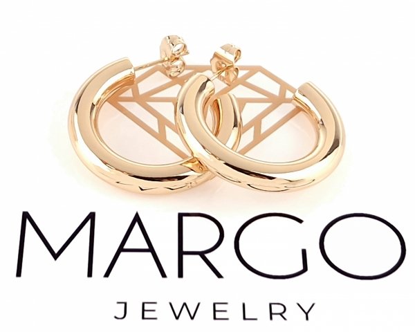 gold plated earrings with exclusive cubic zirconia