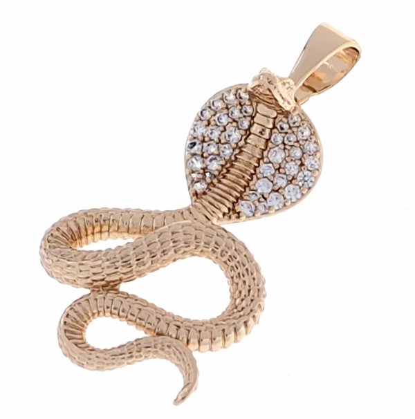 gold pendant 18k shiny xuping