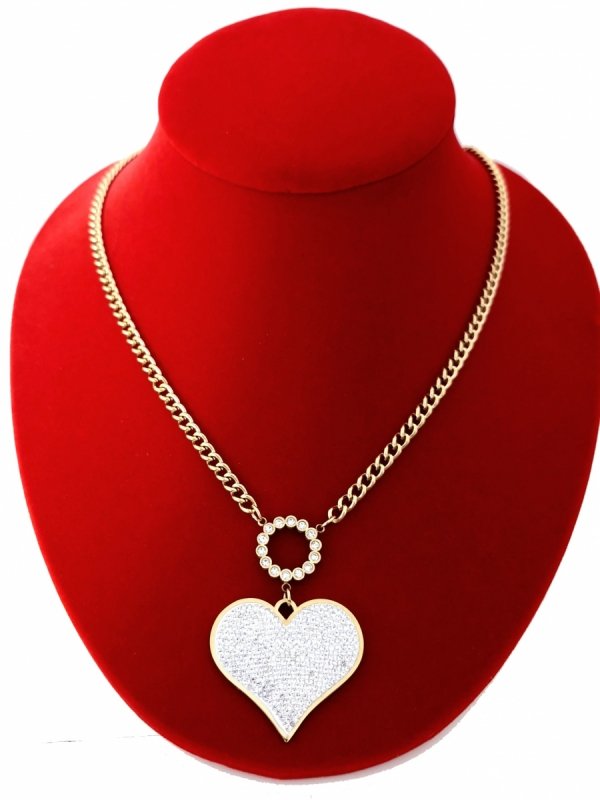 GOLD CHAIN NECKLACE celebrity STAINLESS STEEL