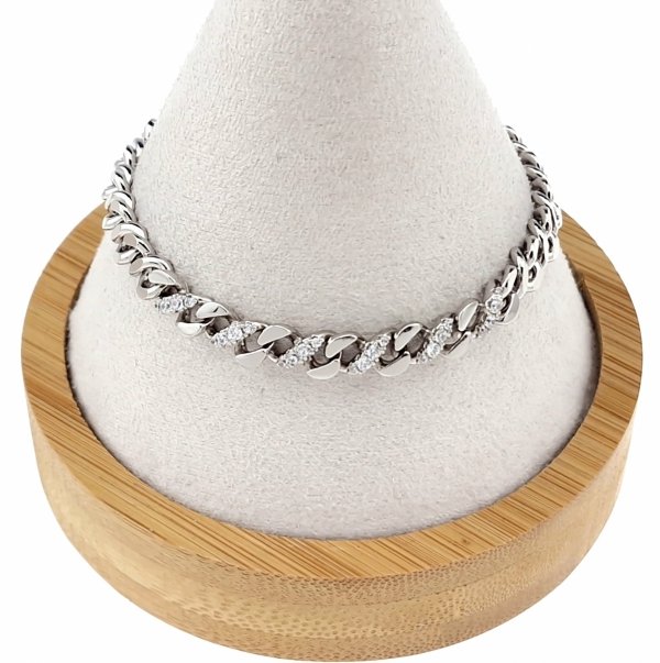 gold bracelet for a gold-plated leg