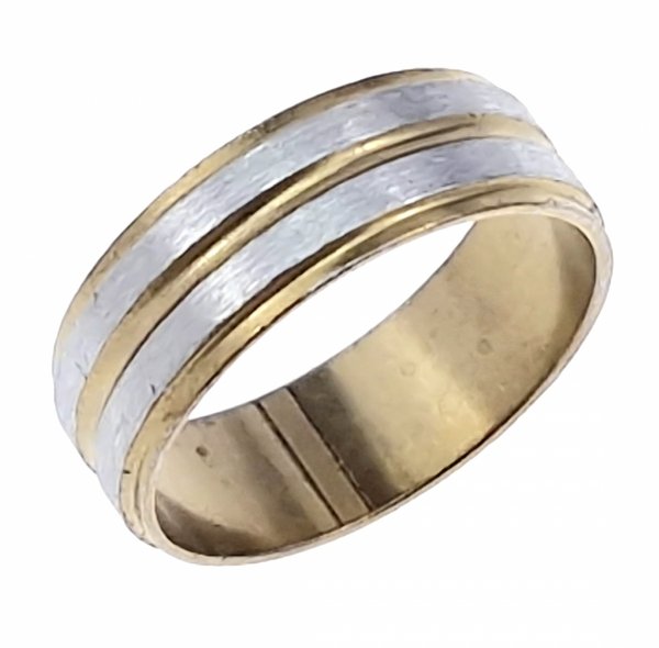 ring 19,00mm gold stainless steel