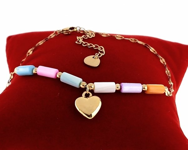 BRACELET GOLD CELEBRITY STAINLESS STEEL