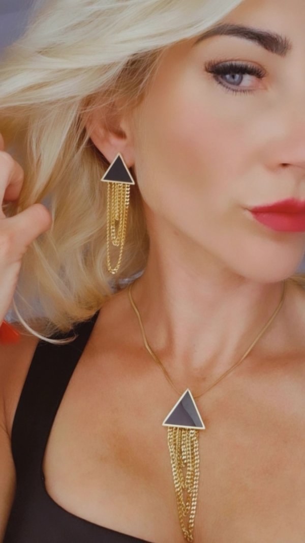 GOLD CHAIN NECKLACE celebrity STAINLESS STEEL