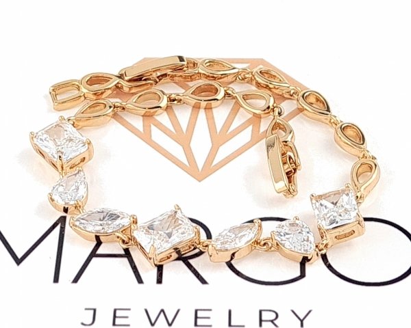 gold-plated 18k gold bracelet