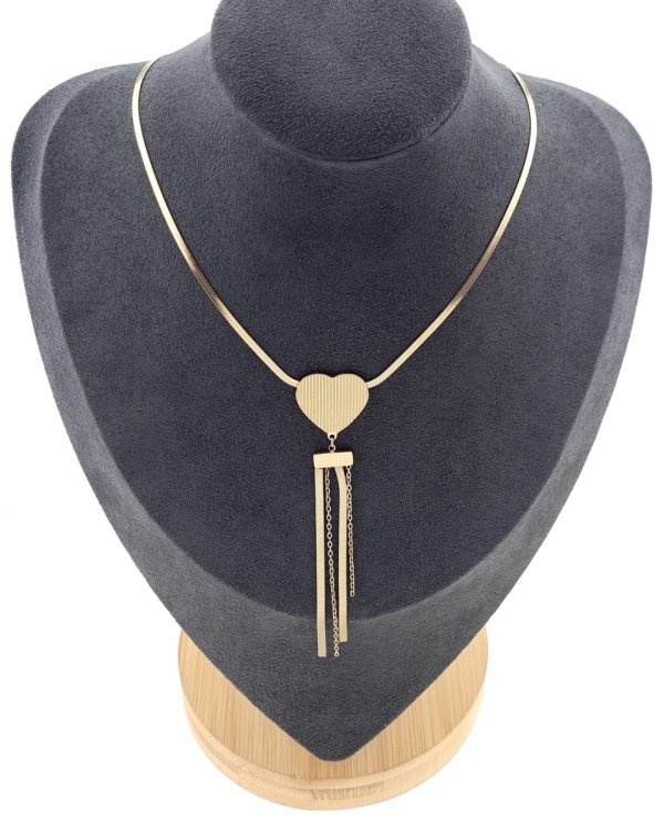 GOLD CHAIN NECKLACE celebrity STAINLESS STEEL
