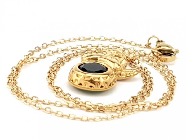 GOLD CHAIN NECKLACE celebrity STAINLESS STEEL