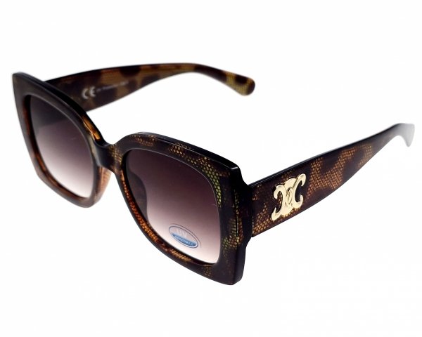 ok04 Damskie okulary przeciwsłoneczne ozdobne lato wakacje UV400