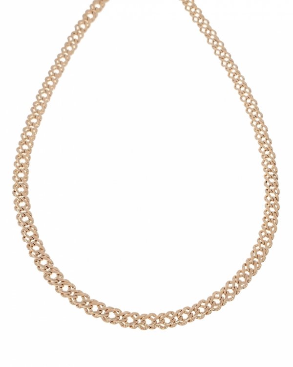 2550 Złoty łańcuszek 45cm 6mm pozłacany 18k Xuping 