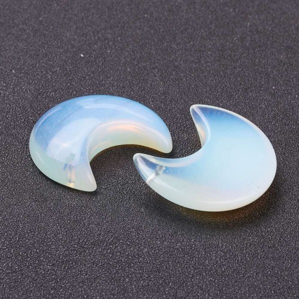 701 Półprodukt do wyrobu biżuterii księżyc opal kamień naturalny