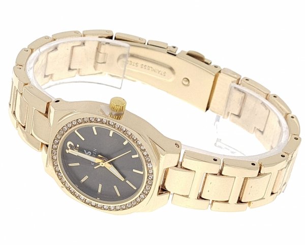 2861 Ekskluzywny damski złoty zegarek Kurren klasyk