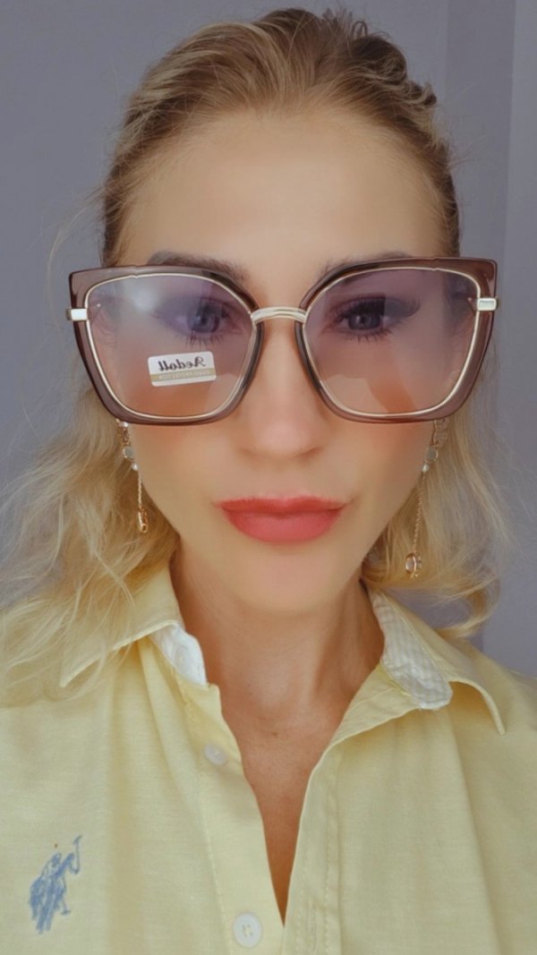 ok102 Damskie okulary przeciwsłoneczne muchy ozdobne UV400