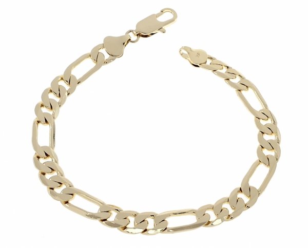 2820 Bransoletka elegancka złota 21cm pozłacana 14k Xuping